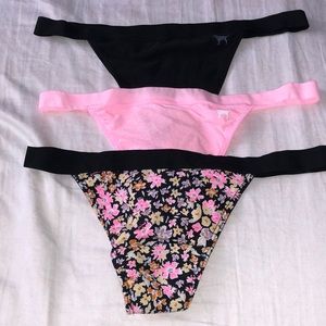 Lot of 3 NWT Victoria’s Secret thongs